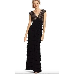 Adrianna Papell Tiered Dress Womens